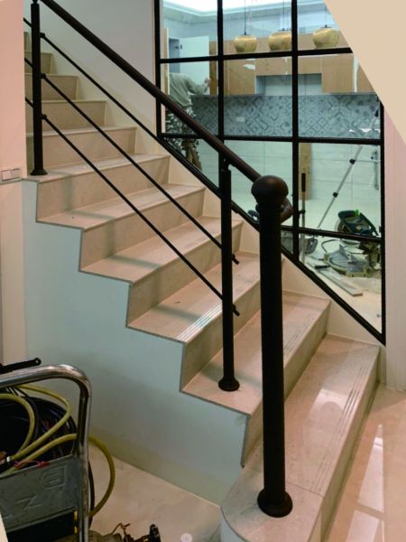 Stainless Steel Stair Handrail Paint